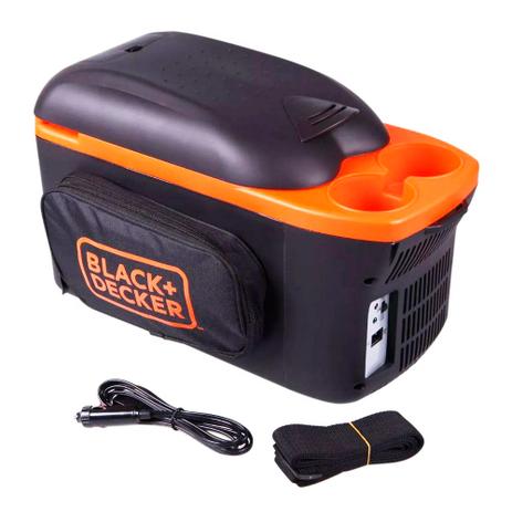 Mini Geladeira Termoelétrica Portátil Auto 8L Black Decker Menor preço em Mini Geladeira Termoelétrica Portátil Auto 8L Black Decker