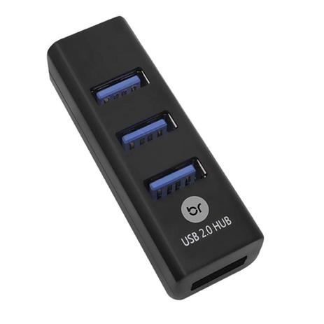 Mini Hub e Carregador USB 4 portas 059 Bright Menor preço em Mini Hub e Carregador USB 4 portas 059 Bright