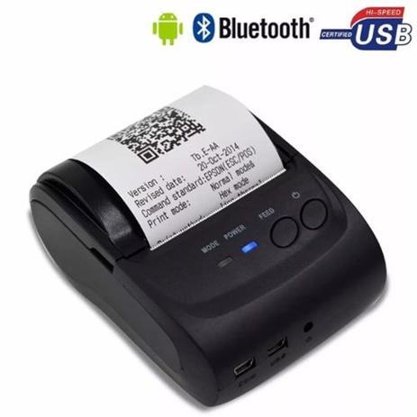 Mini Impressora Térmica Portátil Bluetooth 90m/s 58mm Recibo não fiscal - Oem Menor preço em Mini Impressora Térmica Portátil Bluetooth 90m/s 58mm Recibo não fiscal - Oem