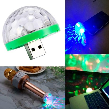 Mini Lâmpada Led Globo Giratória Rgb Magic Ball para Celular - FI0545-V8 - X zhang Menor preço em Mini Lâmpada Led Globo Giratória Rgb Magic Ball para Celular - FI0545-V8 - X zhang