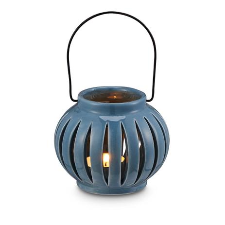 Mini Lanterna Azul 8,8cm - Bencafil Menor preço em Mini Lanterna Azul 8,8cm - Bencafil