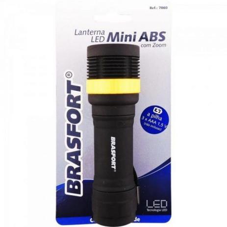 Mini Lanterna Led Abs Brasfort 7860 Menor preço em Mini Lanterna Led Abs Brasfort 7860