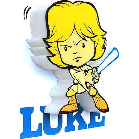 Mini Luminária 3D Light FX Star Wars Luke Menor preço em Mini Luminária 3D Light FX Star Wars Luke