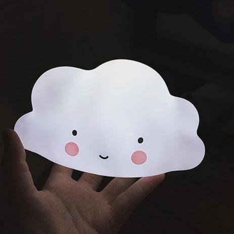 Mini Luminária Abajur Decorativa Nuvem Led Decoração Bebê - Tnc Menor preço em Mini Luminária Abajur Decorativa Nuvem Led Decoração Bebê - Tnc