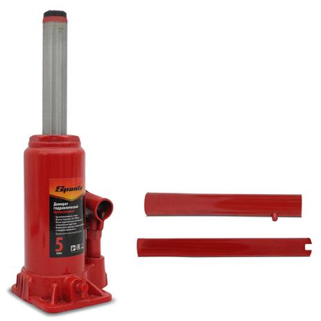 Mini Macaco Hidráulico Sparta 50323 Tipo Garrafa 5 Toneladas Vermelho com Cabo de Acionamento Menor preço em Mini Macaco Hidráulico Sparta 50323 Tipo Garrafa 5 Toneladas Vermelho com Cabo de Acionamento