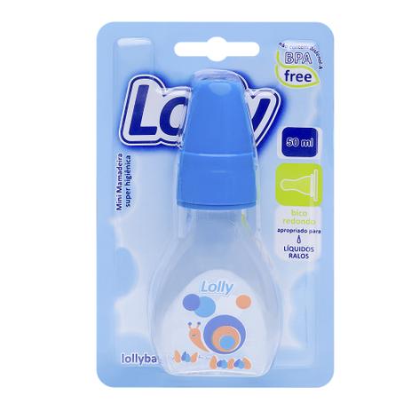 Mini Mamadeira Zoo com capacidade líquida de 50ml e mini bico de silicone R, acompanhada de tampa e rosca na cor Azul - Lolly (Lolni) Menor preço em Mini Mamadeira Zoo com capacidade líquida de 50ml e mini bico de silicone R, acompanhada de tampa e rosca na cor Azul - Lolly (Lolni)
