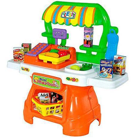 Mini Market Mercado Brinquedo Infantil Calesita Ref 313 Menor preço em Mini Market Mercado Brinquedo Infantil Calesita Ref 313