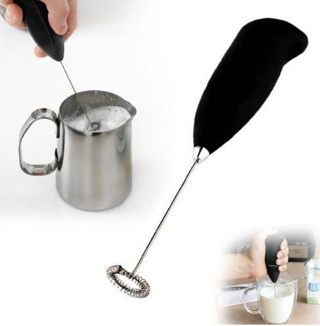 Mini Mixer Batedor Misturador Portátil Preto a Pilha - Mg Menor preço em Mini Mixer Batedor Misturador Portátil Preto a Pilha - Mg