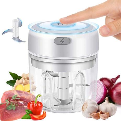 Mini Moedor Elétrico Alho Cebola S Fio Processador Alimentos - INBOXMOBILE é boa?