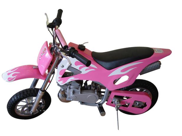 Moto Elétrica Infantil Para Criança De 2 A 4 Anos Rosa Barzi