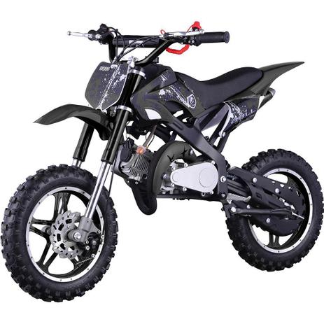 Mini Moto Cross Bk-Db08 49CC Preta - Bull motors Menor preço em Mini Moto Cross Bk-Db08 49CC Preta - Bull motors
