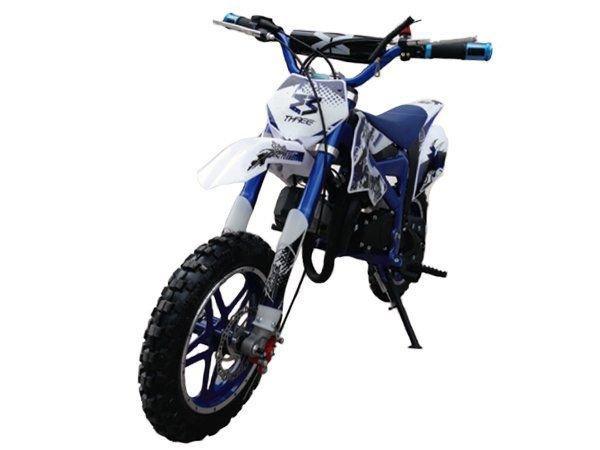 Motocicleta infantil mini moto cross bull motors vermelha bk db08