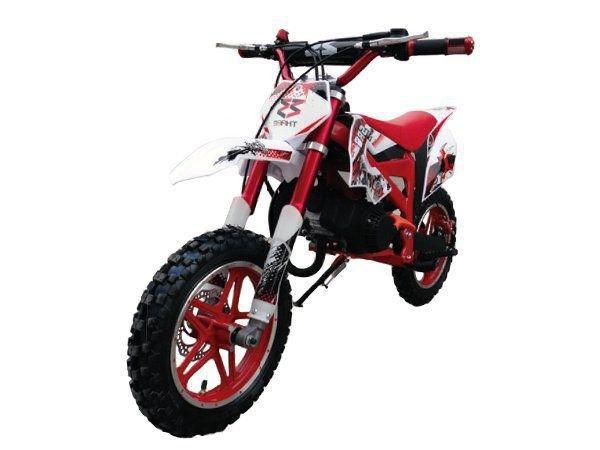Mini Moto Cross com Partida Elétrica 49cc - Vermelha - Importway Menor preço em Mini Moto Cross com Partida Elétrica 49cc - Vermelha - Importway