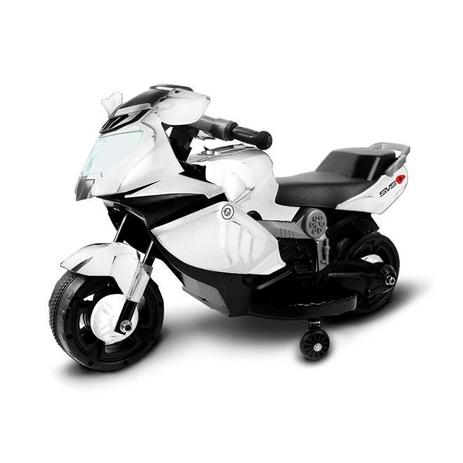 Mini Moto Eletrica Infantil 6V Branca BW044BR Importway Menor preço em Mini Moto Eletrica Infantil 6V Branca BW044BR Importway