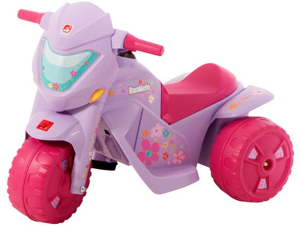 Moto Elétrica Infantil Super Moto Motocross Barata - Rosa