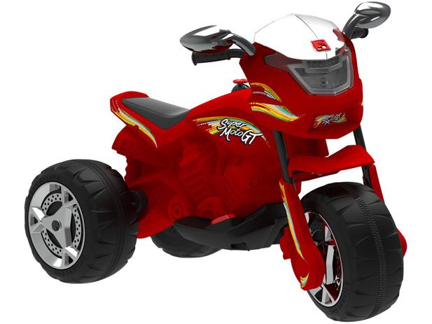 Moto Elétrica Infantil Super Moto GT Turbo Bandeirante