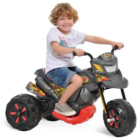Mini Moto Elétrica - XT3 Grafite 6V - Bandeirante 2702 Menor preço em Mini Moto Elétrica - XT3 Grafite 6V - Bandeirante 2702