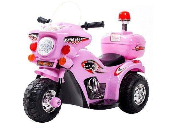 Mini Moto Police Miniway BW002 - Rosa - Importway Menor preço em Mini Moto Police Miniway BW002 - Rosa - Importway