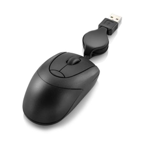 Mini Mouse Óptico Retrátil USB Preto Multilaser MO048 Menor preço em Mini Mouse Óptico Retrátil USB Preto Multilaser MO048