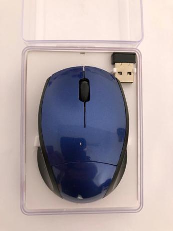 Mini Mouse Sem Fio Usb Pra Notebook Pc 1600dpi 10 M Wireless Azul - M10 é boa?