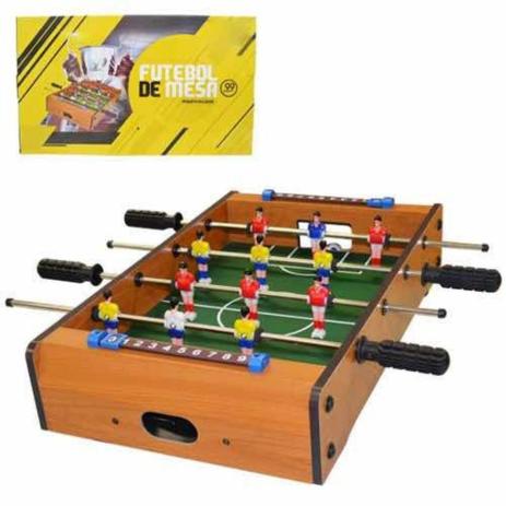 Mini Pebolim Toto Futebol De Mesa 99 Express Mini Pebolim Magazine Luiza