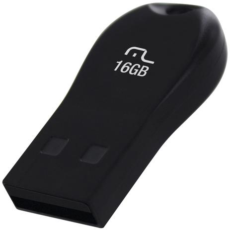 Mini Pendrive Preto 16gb Usb 2.0 Pd771 Multilaser Menor preço em Mini Pendrive Preto 16gb Usb 2.0 Pd771 Multilaser
