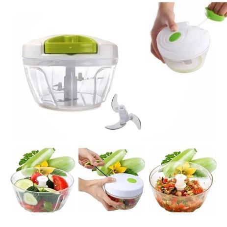 Mini Processador Alimentos Manual 3 Lâminas 123 Útil Prático - 123Útil é boa?