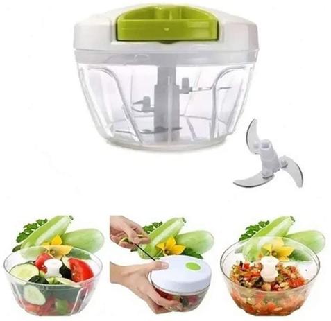 Mini Processador Alimentos Manual 3 Lâminas 123 Útil Ref 333 - 123 Utilidades Menor preço em Mini Processador Alimentos Manual 3 Lâminas 123 Útil Ref 333 - 123 Utilidades
