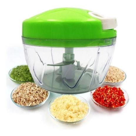 Mini Processador Alimentos Manual 3 Lâminas Cortador Legumes - Spcn é boa?
