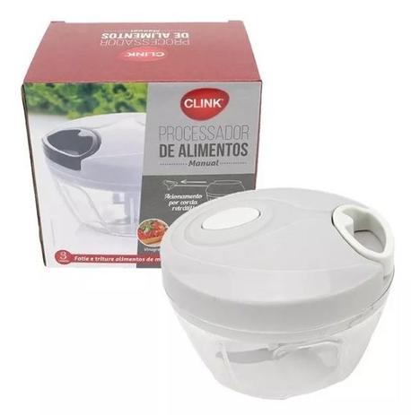 Mini Processador de Alimentos Manual Triturador e Cortador - Vegetable chopper Menor preço em Mini Processador de Alimentos Manual Triturador e Cortador - Vegetable chopper