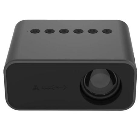 Mini projetor portátil para home theater, t500, 1920x1080p, 80 lúmens, led, hd, digital, com controle remoto e adaptador é boa?