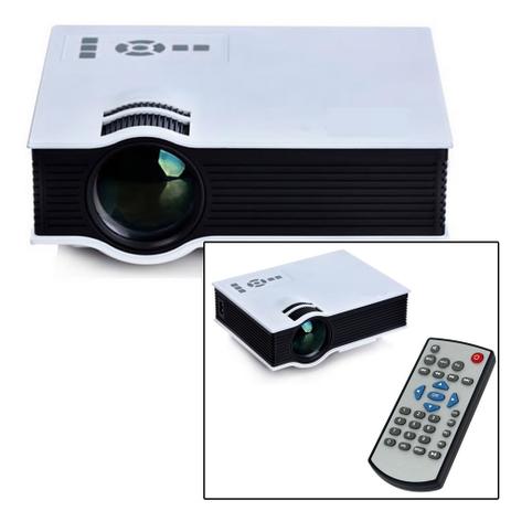 Mini Projetor uc40 Hdmi até 130 Polegadas Usb Led 1080p P/ Xbox Play Playstation Net Tv a Cabo HD 800 Lumens - Wlxy Menor preço em Mini Projetor uc40 Hdmi até 130 Polegadas Usb Led 1080p P/ Xbox Play Playstation Net Tv a Cabo HD 800 Lumens - Wlxy