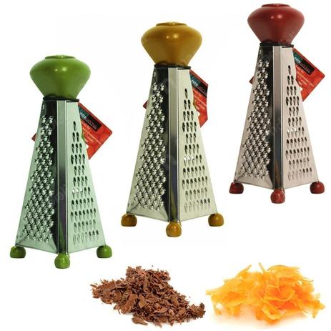 Mini Ralador Piramide para Alimentos com Tres Faces Cores Sortidas 1 Unidade Hudson Menor preço em Mini Ralador Piramide para Alimentos com Tres Faces Cores Sortidas 1 Unidade Hudson