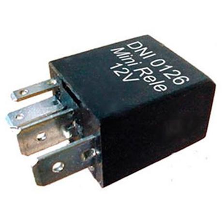 Mini relé controle ar condicionado ventilador radiador 4 terminais 12v 30/20a 2 largos com s - Dni Menor preço em Mini relé controle ar condicionado ventilador radiador 4 terminais 12v 30/20a 2 largos com s - Dni