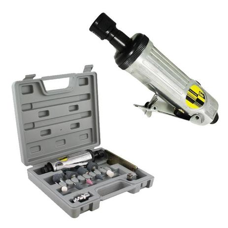 Mini Retífica e Esmeril Pneumático 8NJ c/ Maleta e Acessórios EDA Menor preço em Mini Retífica e Esmeril Pneumático 8NJ c/ Maleta e Acessórios EDA