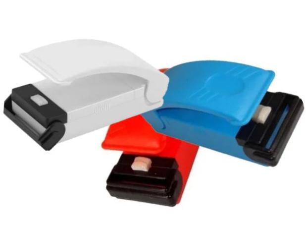 Mini Seladora Fechadora Plásticos com base Magnética à Pilha - Clink Menor preço em Mini Seladora Fechadora Plásticos com base Magnética à Pilha - Clink