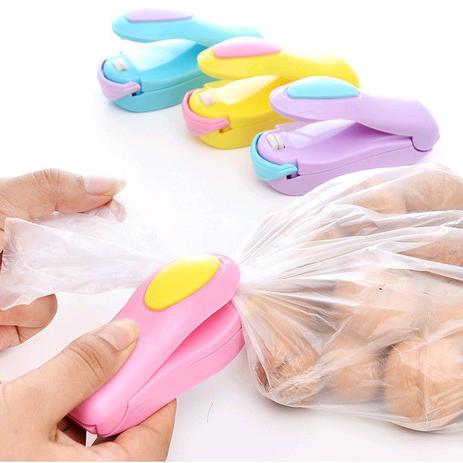 Mini Seladora Portátil Manual Sela Fecha Sacos Plásticos Pilha - Exclusivo Menor preço em Mini Seladora Portátil Manual Sela Fecha Sacos Plásticos Pilha - Exclusivo