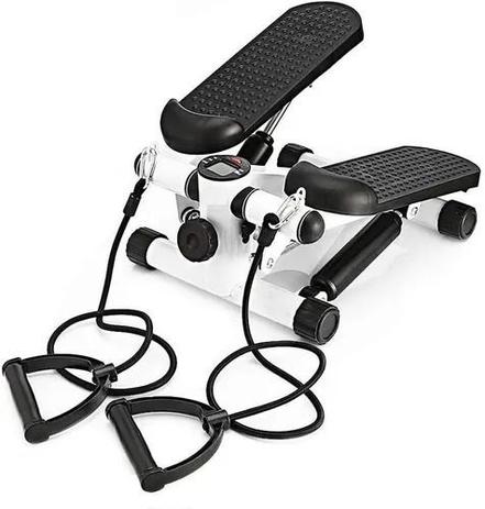 Mini Stepper Simulador De Caminhada 3 Em 1 C/ Regulagem De Peso Alças Painel Digital Stepped Exercicio Em Casa Fitness - Falcon Fit é boa?