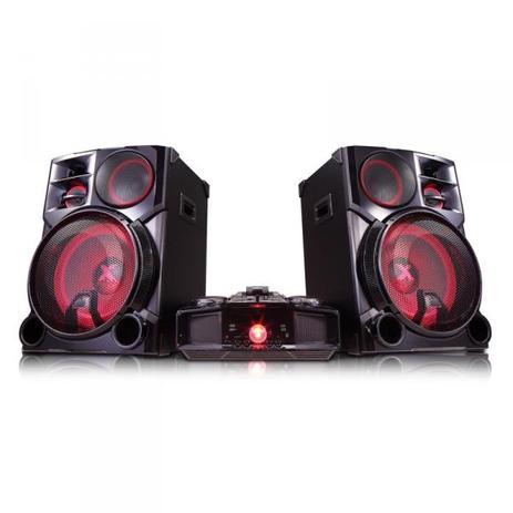 Mini System CM9960 4100W RMS USB/MP3/Bluetooth Preto - LG Menor preço em Mini System CM9960 4100W RMS USB/MP3/Bluetooth Preto - LG