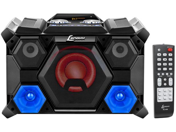 Mini System Lenoxx Bluetooth 280W Rádio FM - USB MS 8500 Menor preço em Mini System Lenoxx Bluetooth 280W Rádio FM - USB MS 8500