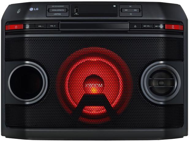 Mini System LG Bluetooth 220W CD Player Karaokê - AM/FM USB Torrre OL45 Xboom