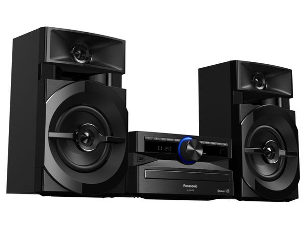 Mini System Panasonic Bluetooh USB MP3 CD Player - Rádio FM 250W 2 Caixas e Subwoofer SC-AKX100LBK é boa?