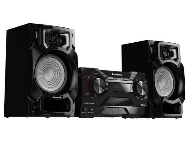 Mini System Panasonic Bluetooth 450W CD Player - AM/FM USB SC-AKX220LBK Menor preço em Mini System Panasonic Bluetooth 450W CD Player - AM/FM USB SC-AKX220LBK