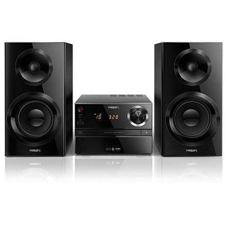 Mini System Philips BTM2360/55 Bluetooth/MP3/USB/Rádio FM Bivolt - Preto. Menor preço em Mini System Philips BTM2360/55 Bluetooth/MP3/USB/Rádio FM Bivolt - Preto.