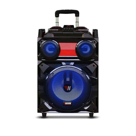 Mini System Portátil Novik Neo Impact 3, 1200W USB/BT/SD Com Bateria Menor preço em Mini System Portátil Novik Neo Impact 3, 1200W USB/BT/SD Com Bateria