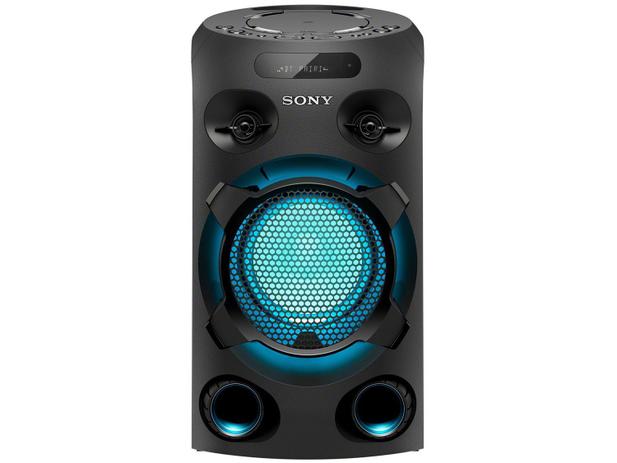 Mini System Sony Bluetooth 500W CD Player - Karaokê USB MHC-V02 Menor preço em Mini System Sony Bluetooth 500W CD Player - Karaokê USB MHC-V02