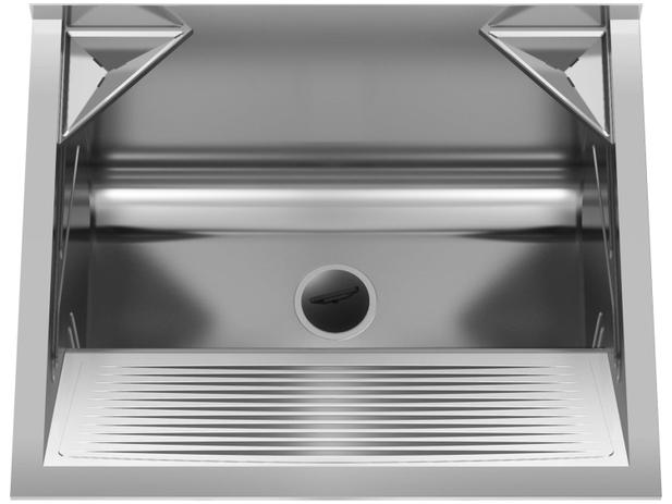 Mini Tanque Inox de Parede GhelPlus 32L - 43x50cm 500 Menor preço em Mini Tanque Inox de Parede GhelPlus 32L - 43x50cm 500