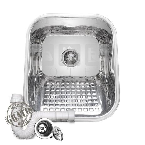 Mini tanque inox square 34x40x20cm 18 litros completo - Tecnocuba Menor preço em Mini tanque inox square 34x40x20cm 18 litros completo - Tecnocuba