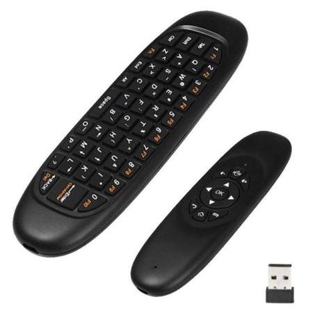 Mini Teclado Controle Air Mouse Wireless Sem Fio Pc Notebook Smart Tv Vídeo Game Smartphone - Exbom Menor preço em Mini Teclado Controle Air Mouse Wireless Sem Fio Pc Notebook Smart Tv Vídeo Game Smartphone - Exbom