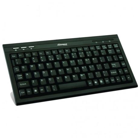 Mini Teclado Maxprint Multimidia Slim Usb Preto Menor preço em Mini Teclado Maxprint Multimidia Slim Usb Preto
